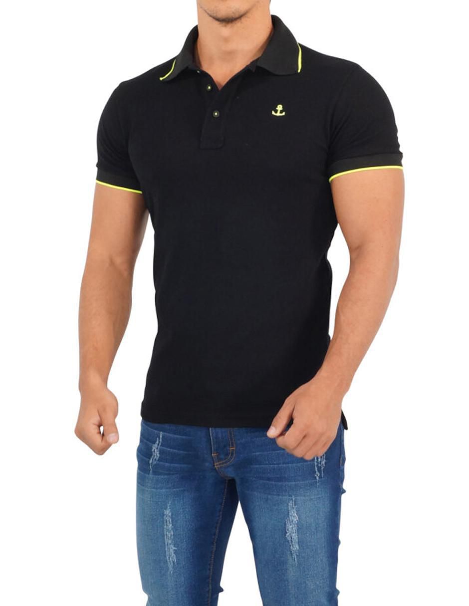 Playera Pavini cuello polo para hombre