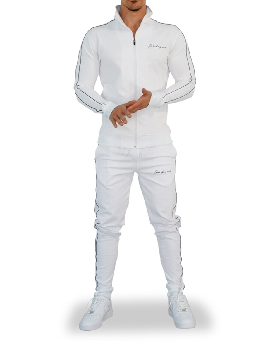 Conjunto deportivo regular con elástico para hombre Conjunto deportivo regular con elástico para hombre