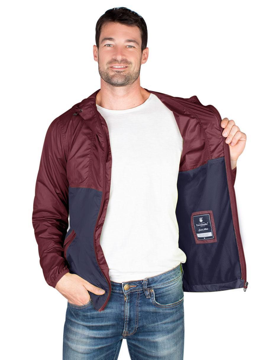 Chamarra con capucha para hombre 2