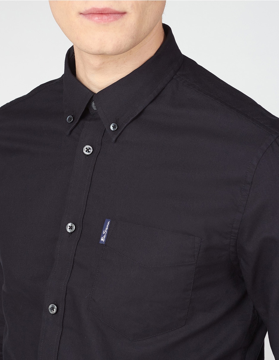 Camisa casual de algodón manga larga para hombre 3