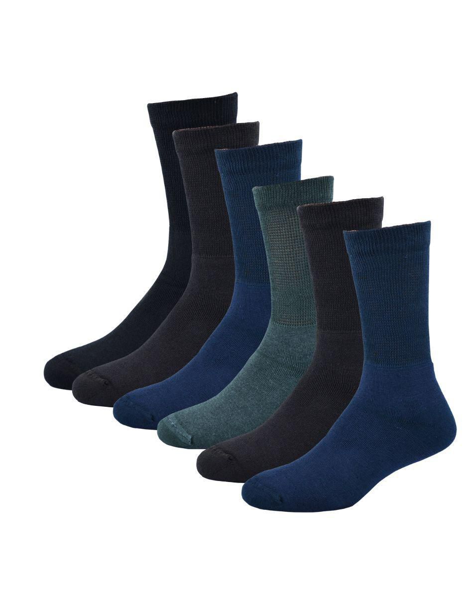 Qinux Health Socks: Calcetines sin Costuras sin Goma Para Hombre y