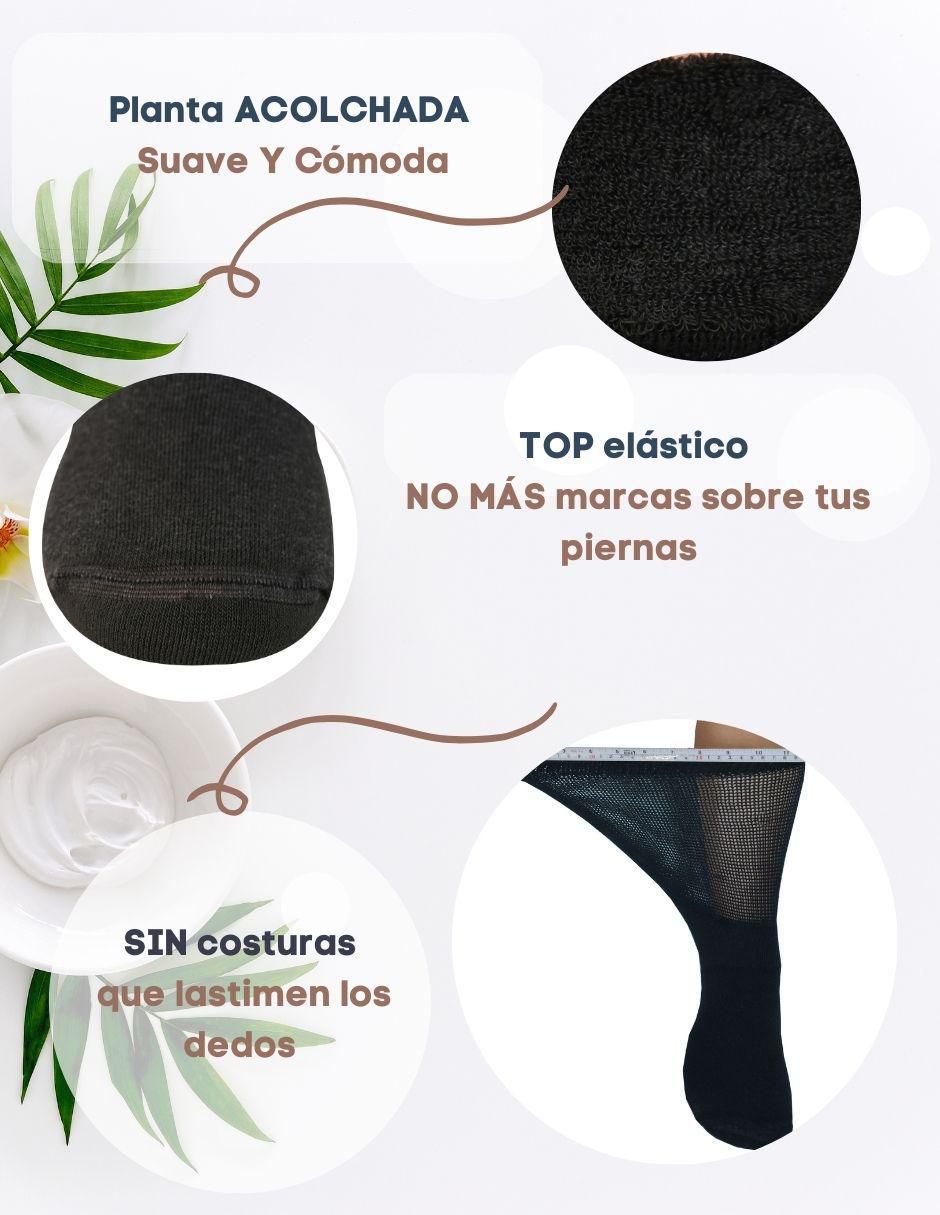 Set de calcetín transpirable de algodón para hombre 6 pares 2