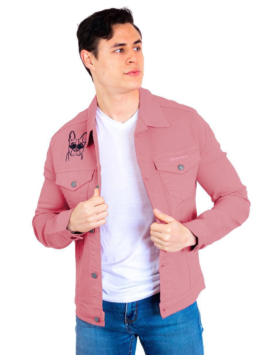 Jacket de mezclilla online hombre