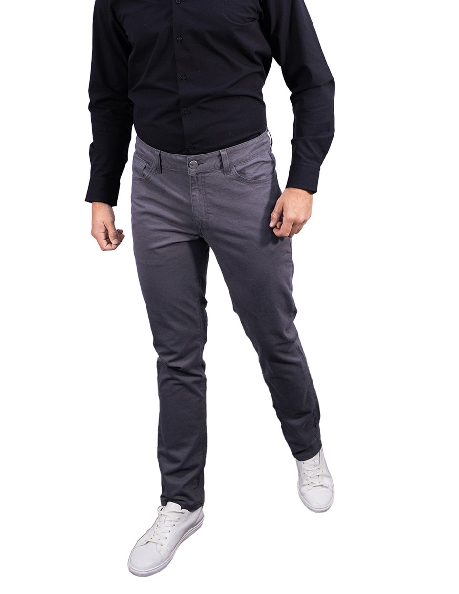 Pantalón slim de algodón para hombre 3