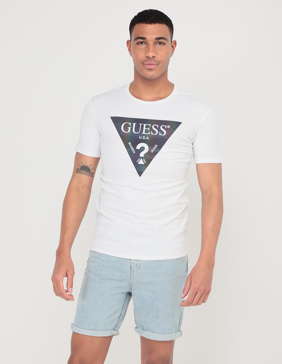 Playera cuello redondo para hombre