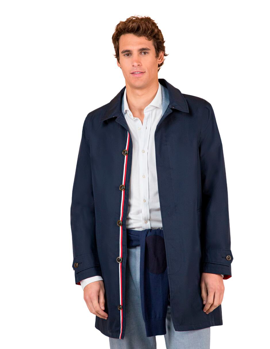 Gabardina corta para hombre 1