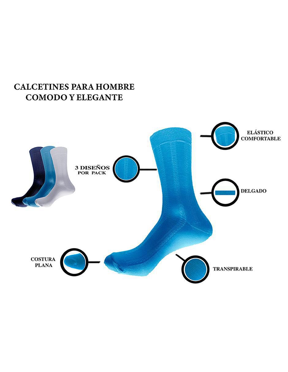 Set de calcetín comfort para hombre 12 pares 8