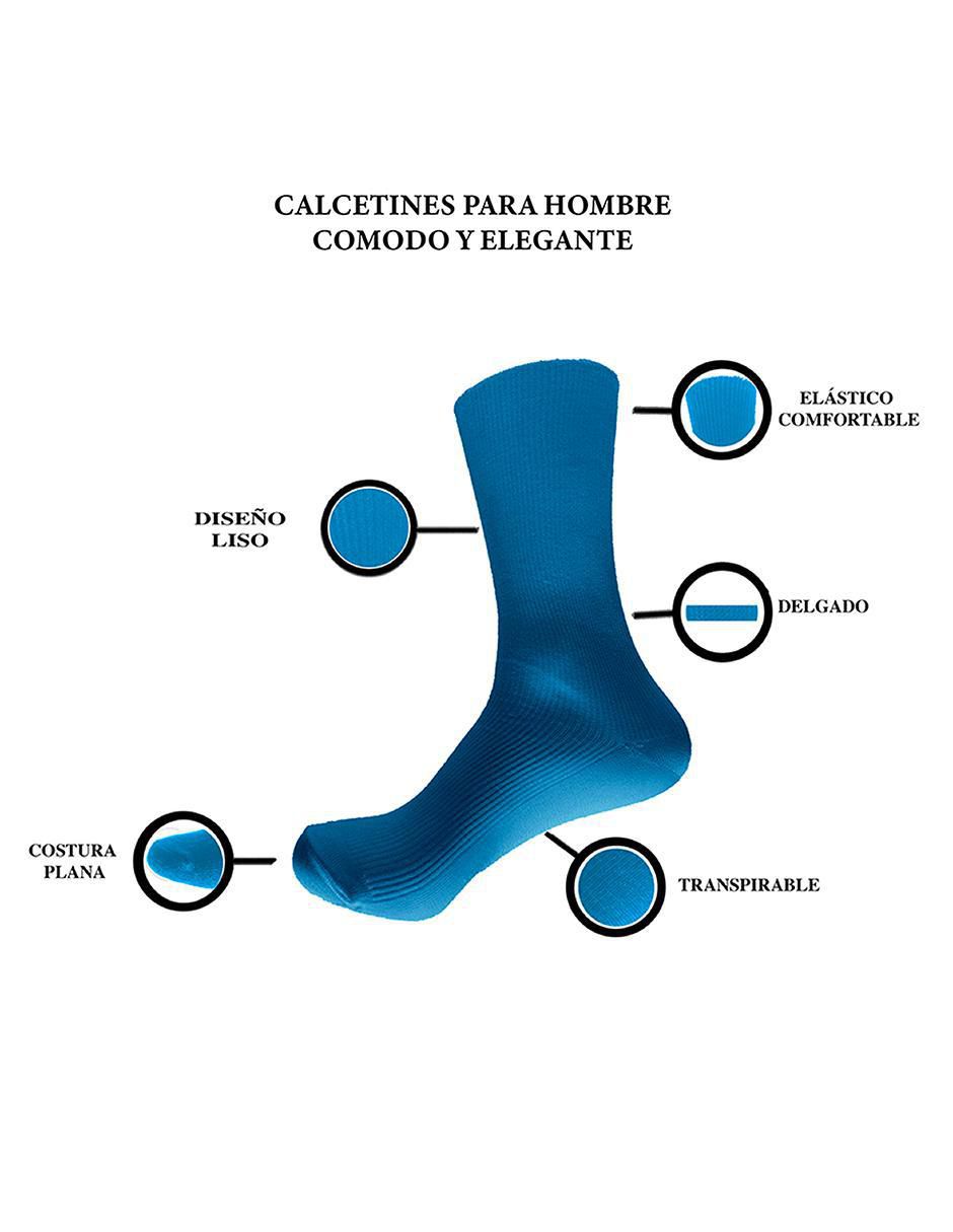 Calcetines sin característica técnica gran galeon de nylon para 12 pares