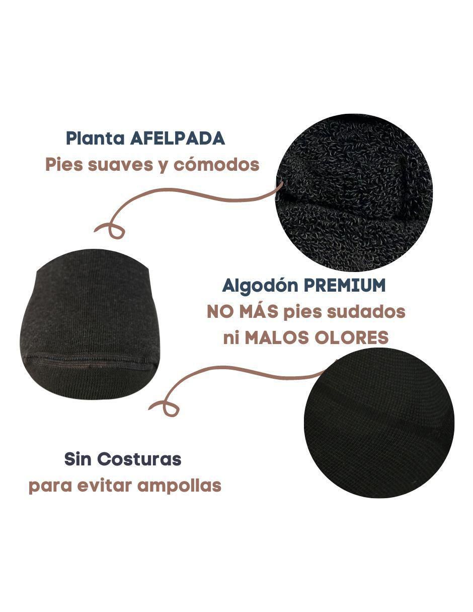 Set de calcetín comfort de algodón para hombre 6 pares 2