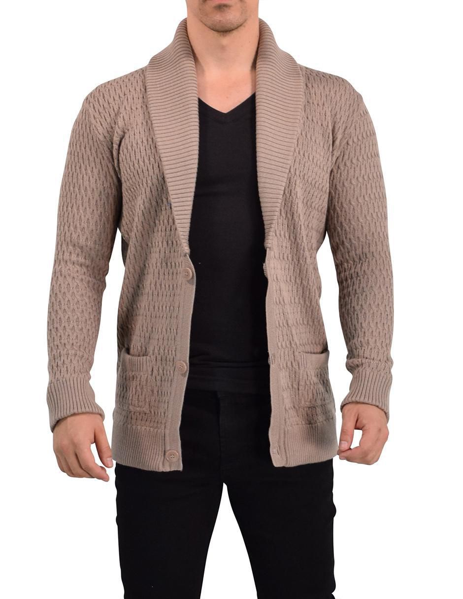 Suéter cuello V para hombre