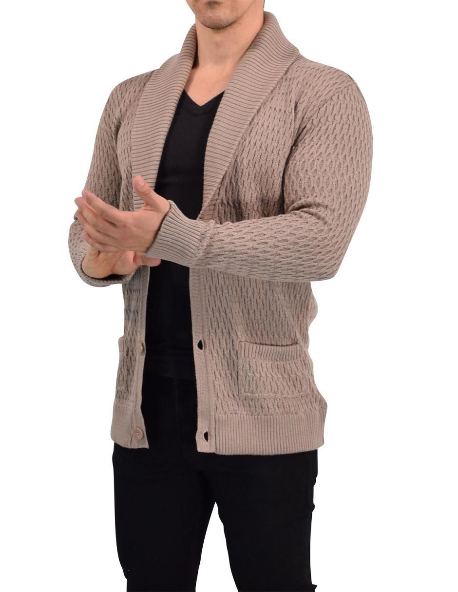 Suéter cuello V para hombre 10