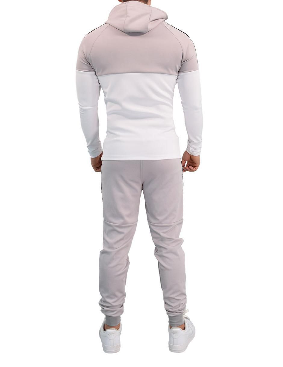 Conjunto deportivo regular con elástico para hombre 4