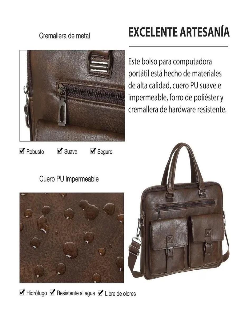 Portafolio Lab.G de cuero para hombre 2
