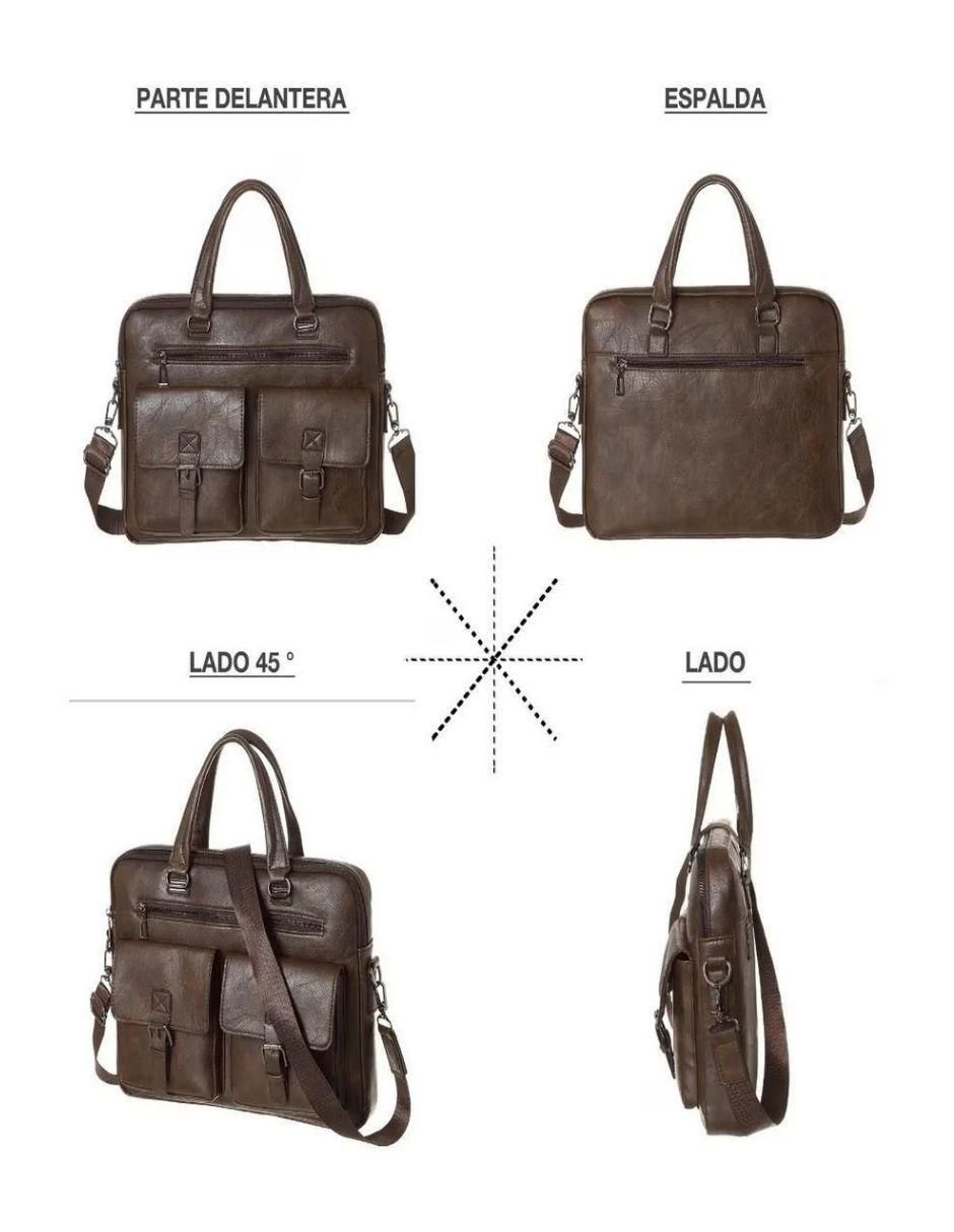 Portafolio Lab.G de cuero para hombre 3