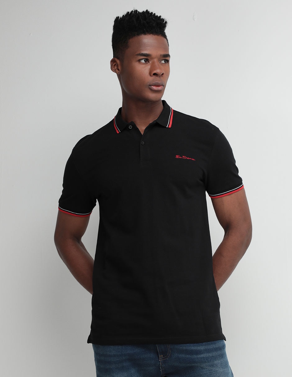 Playera tipo polo para hombre
