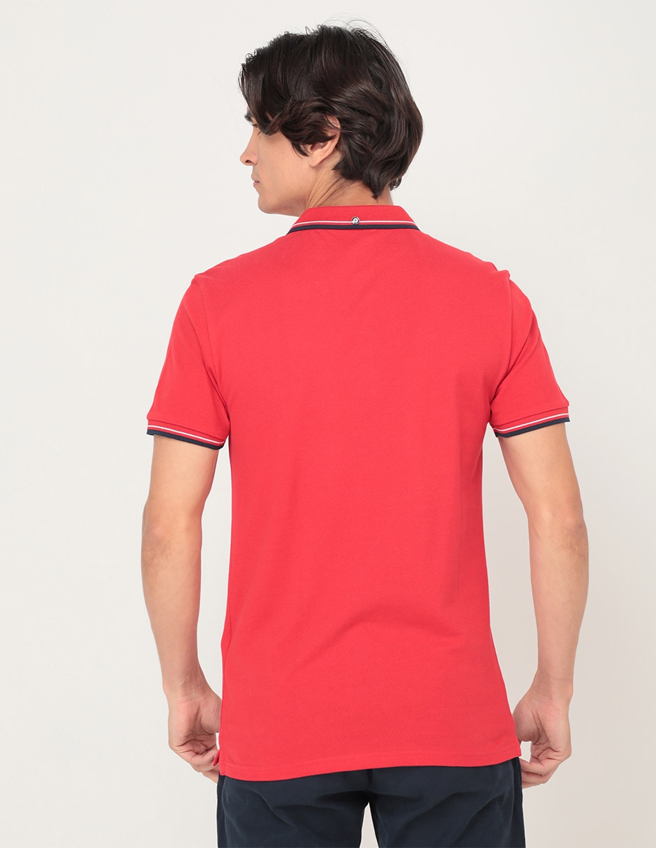 PLAYERA POLO BEN SHERMAN 593, M, ROJO