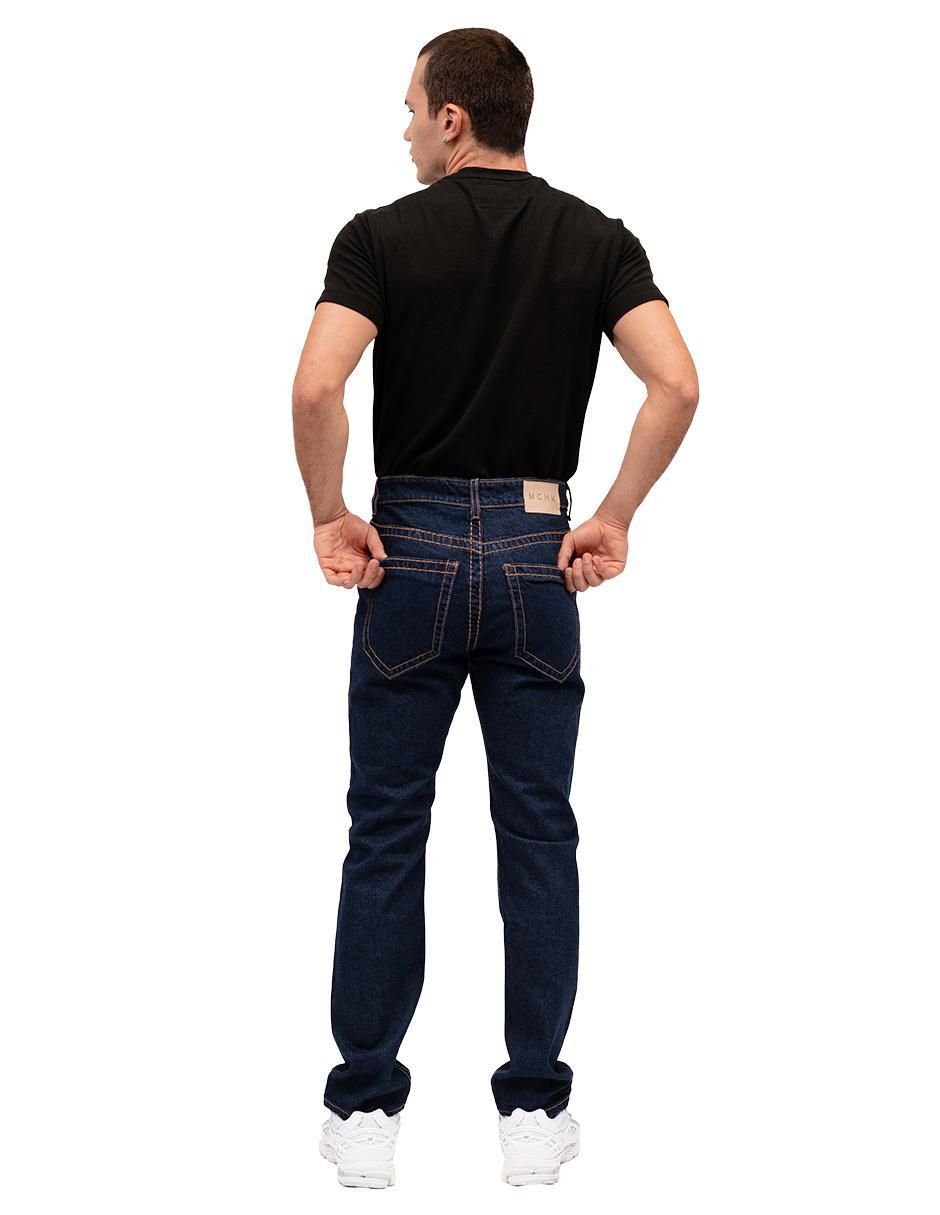 Jeans slim 8028 lavado obscuro para hombre 2