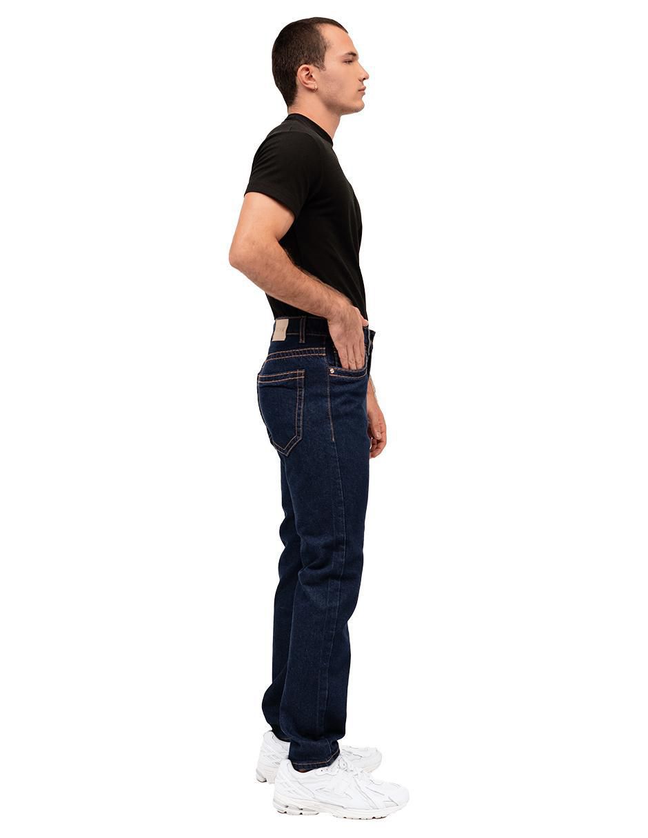 Jeans slim 8028 lavado obscuro para hombre 3