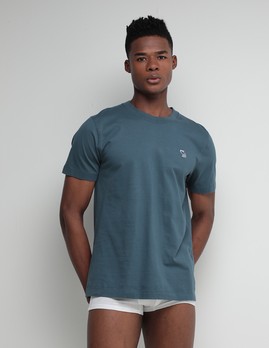 Set playera Abercrombie Fitch cuello redondo para hombre Venta