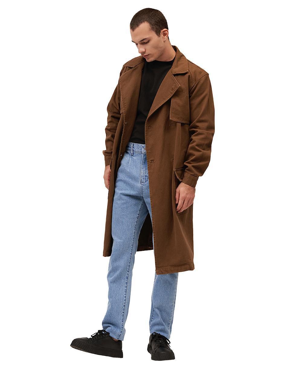 Gabardina larga para hombre 2