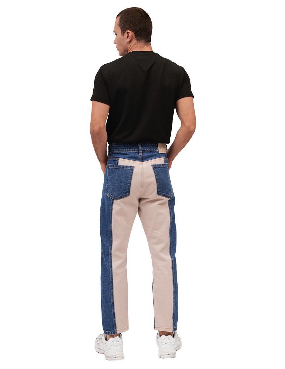 Jeans slim lavado claro para hombre 2