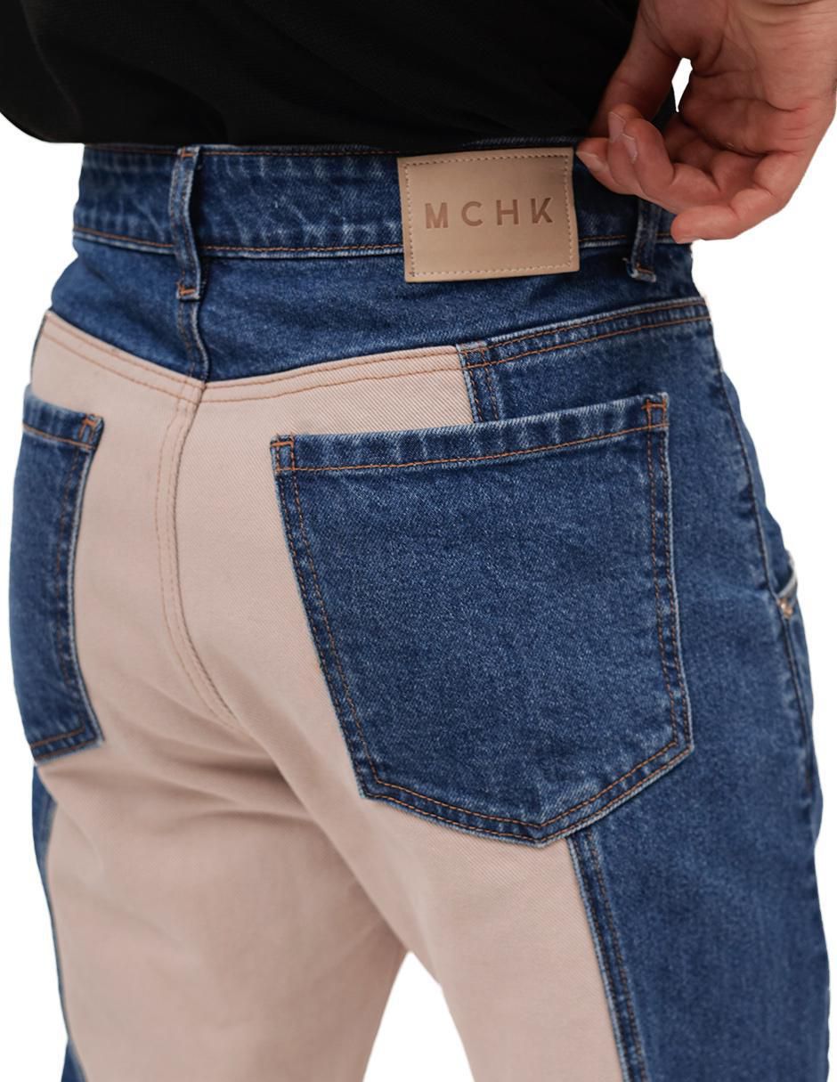 Jeans slim lavado claro para hombre 4