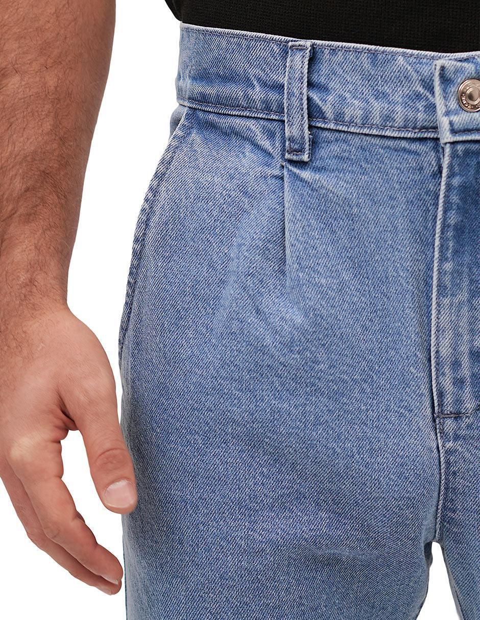 Jeans slim lavado claro para hombre 5