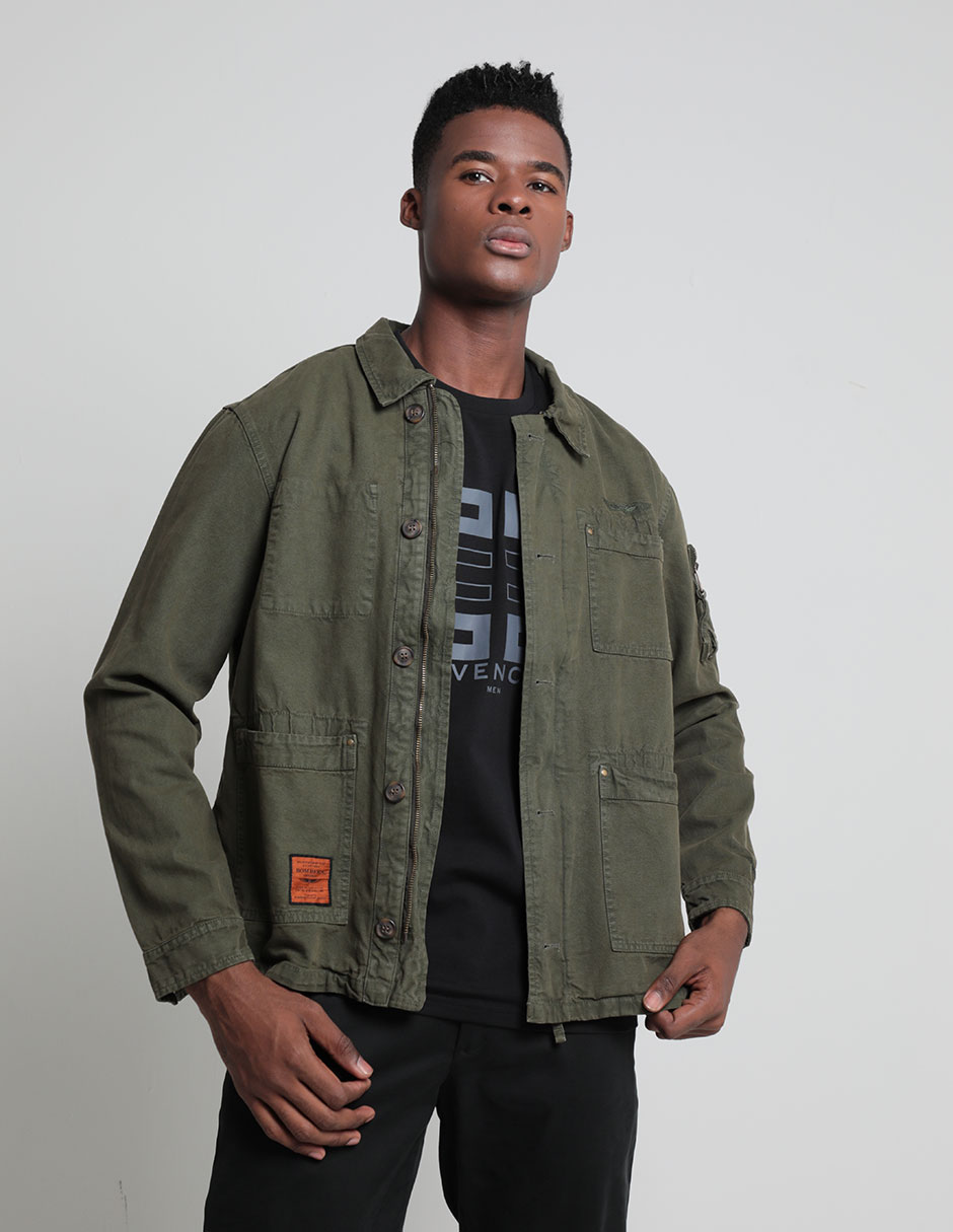 Chamarras bomber para hombre sale