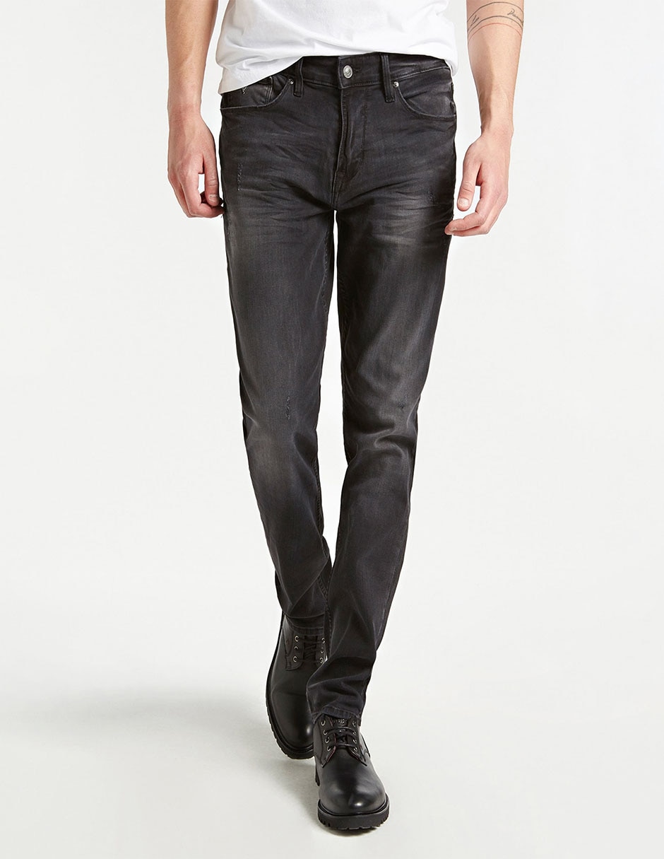 Jeans slim GUESS deslavado para hombre Liverpool