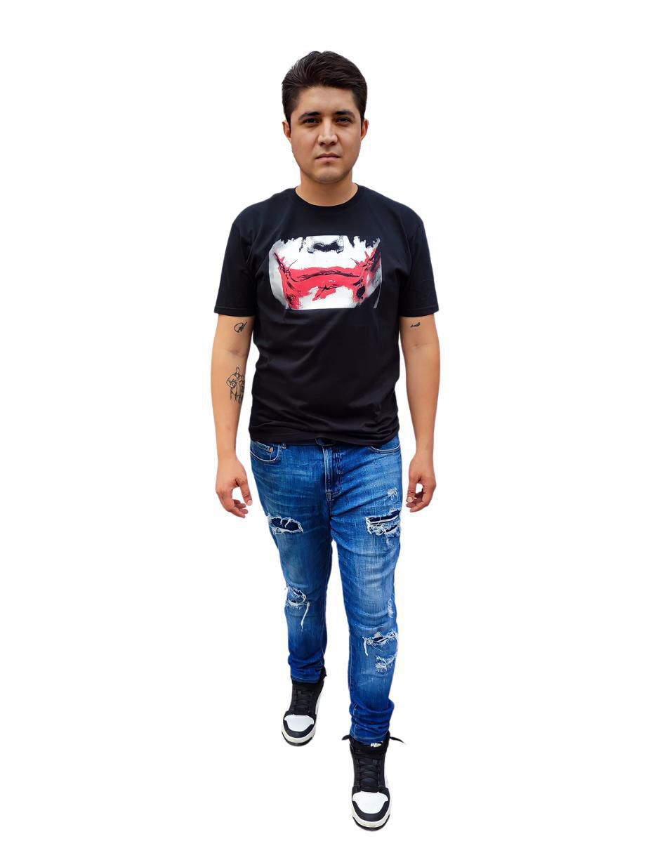 Playera Joker TX cuello redondo para hombre 3