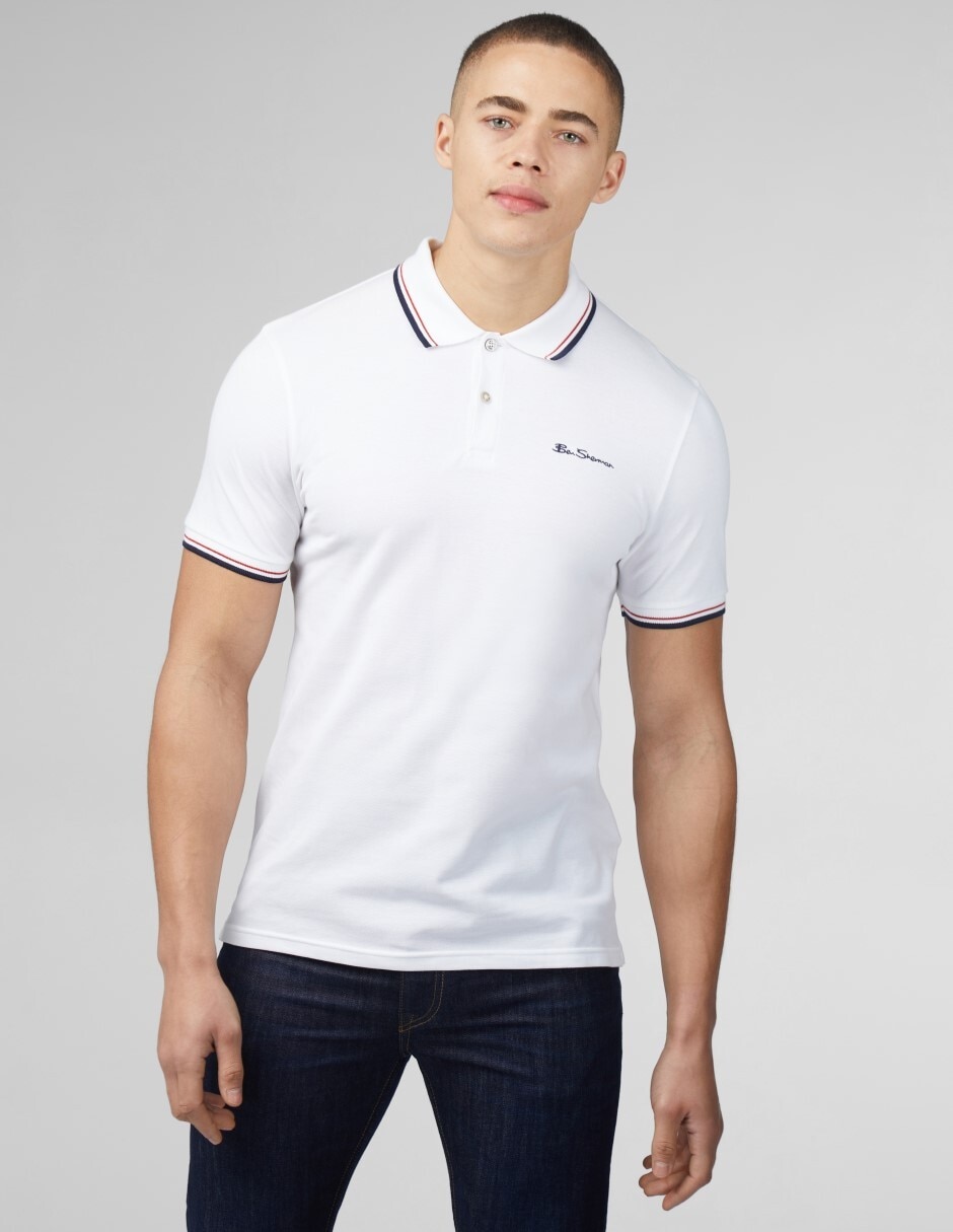 Playera tipo polo para hombre