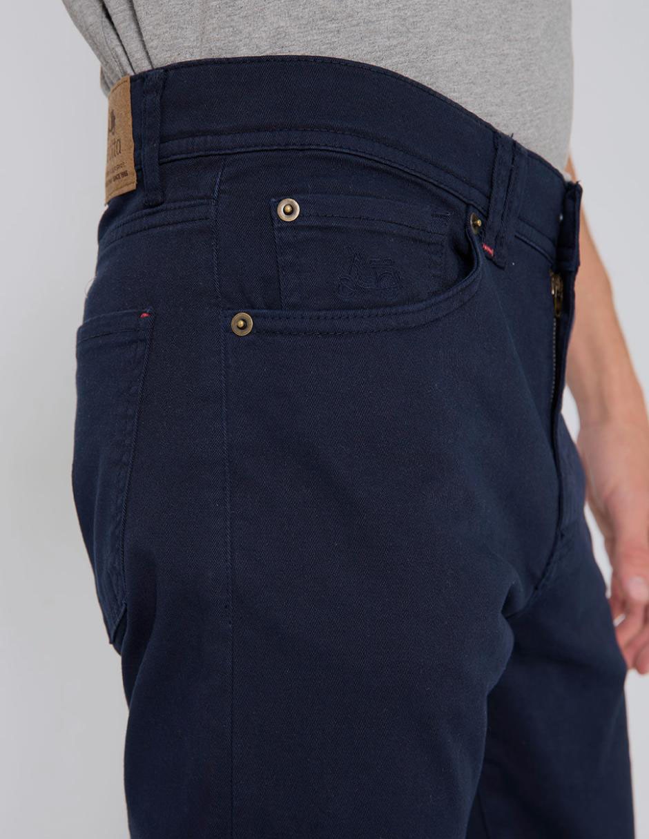 Pantalón recto de algodón para hombre 4