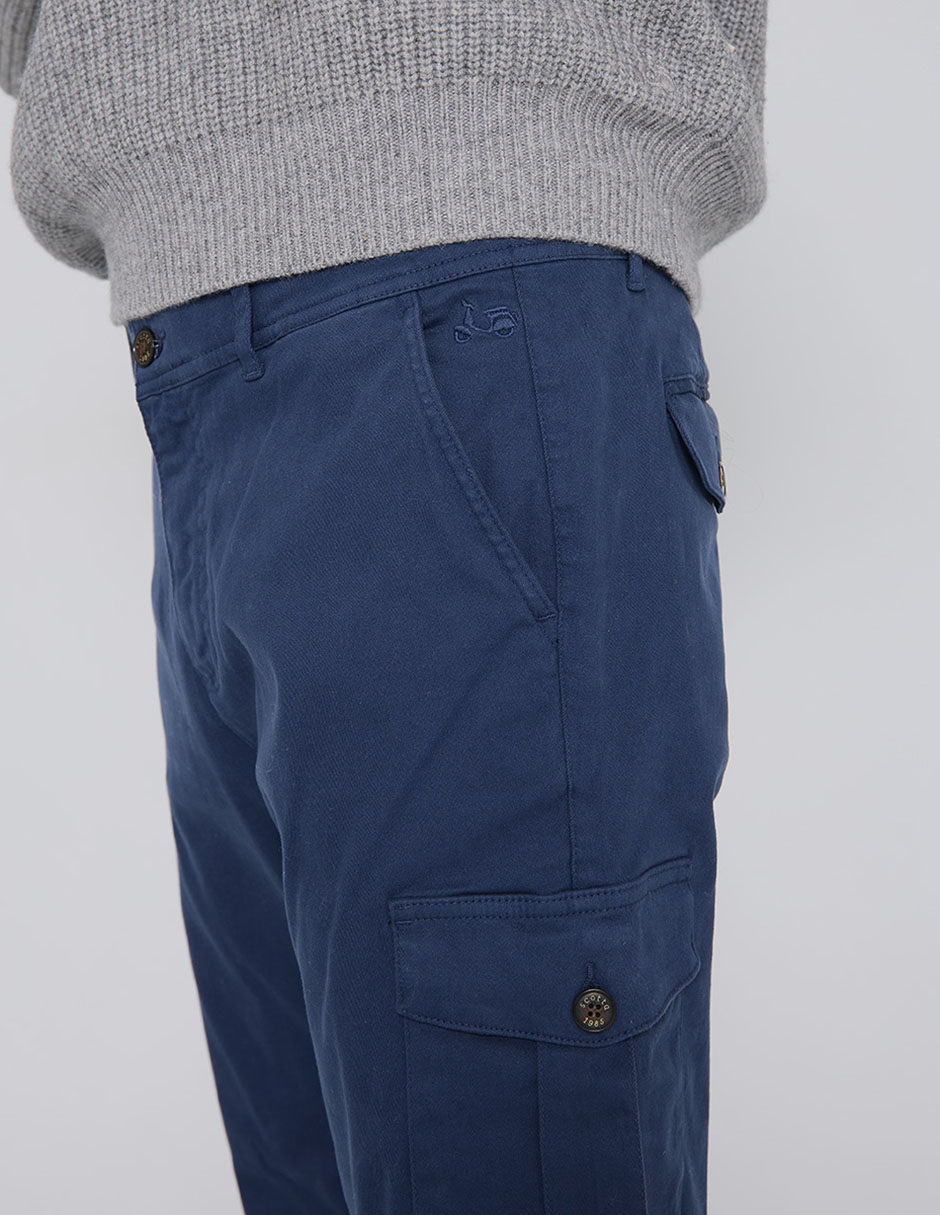 Pantalón recto de algodón para hombre 3