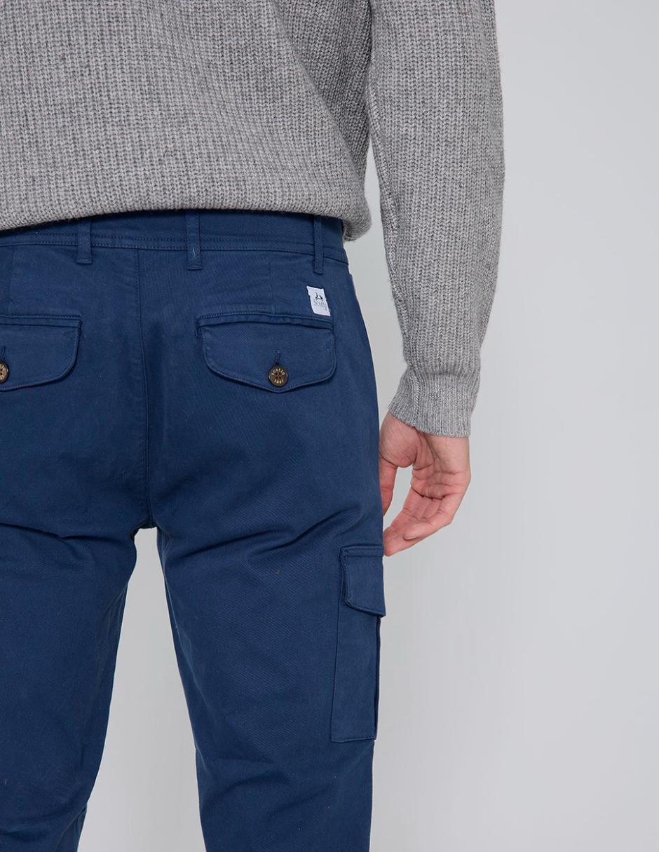 Pantalón recto de algodón para hombre 4