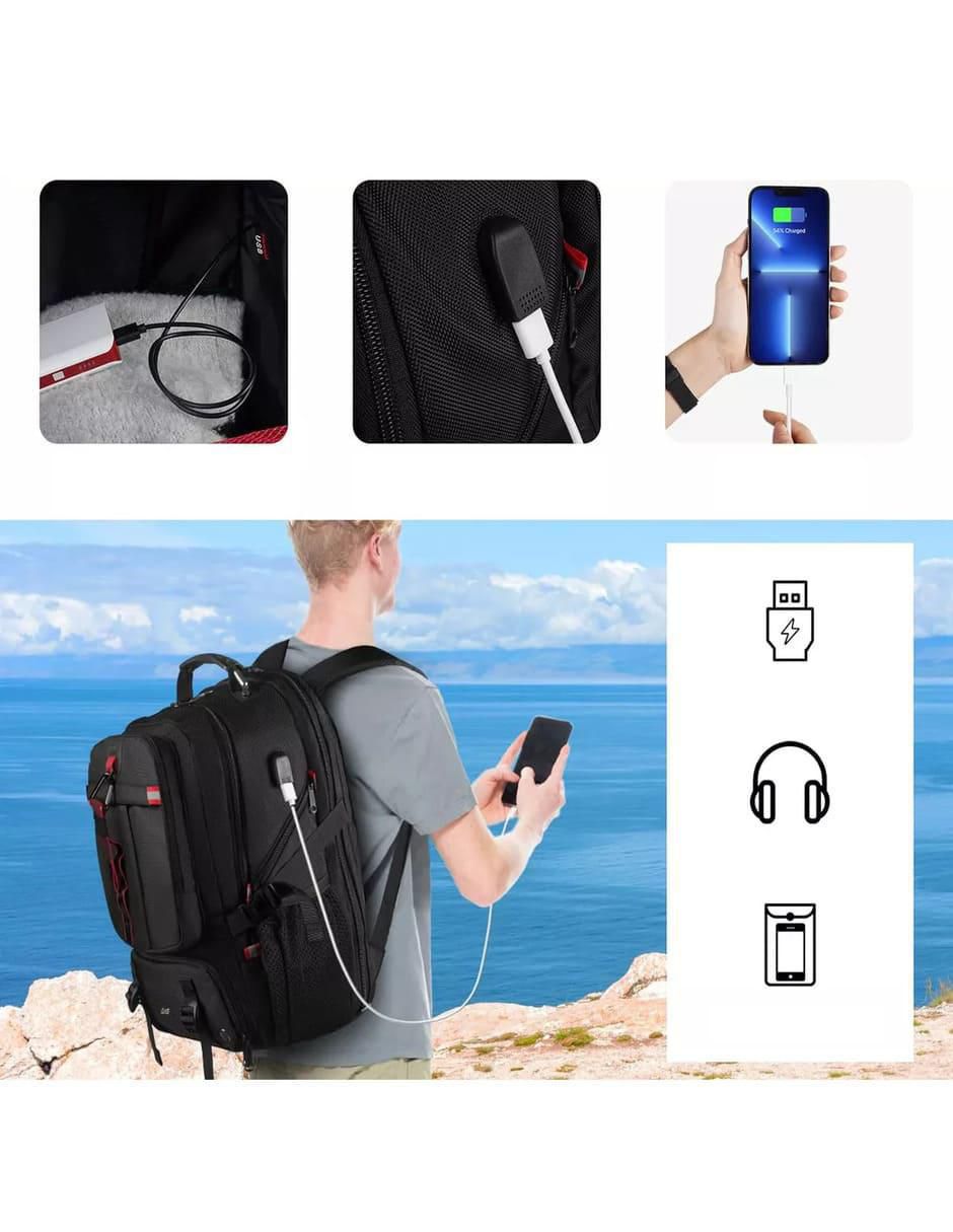 Mochila para viaje impermeable para hombre 5