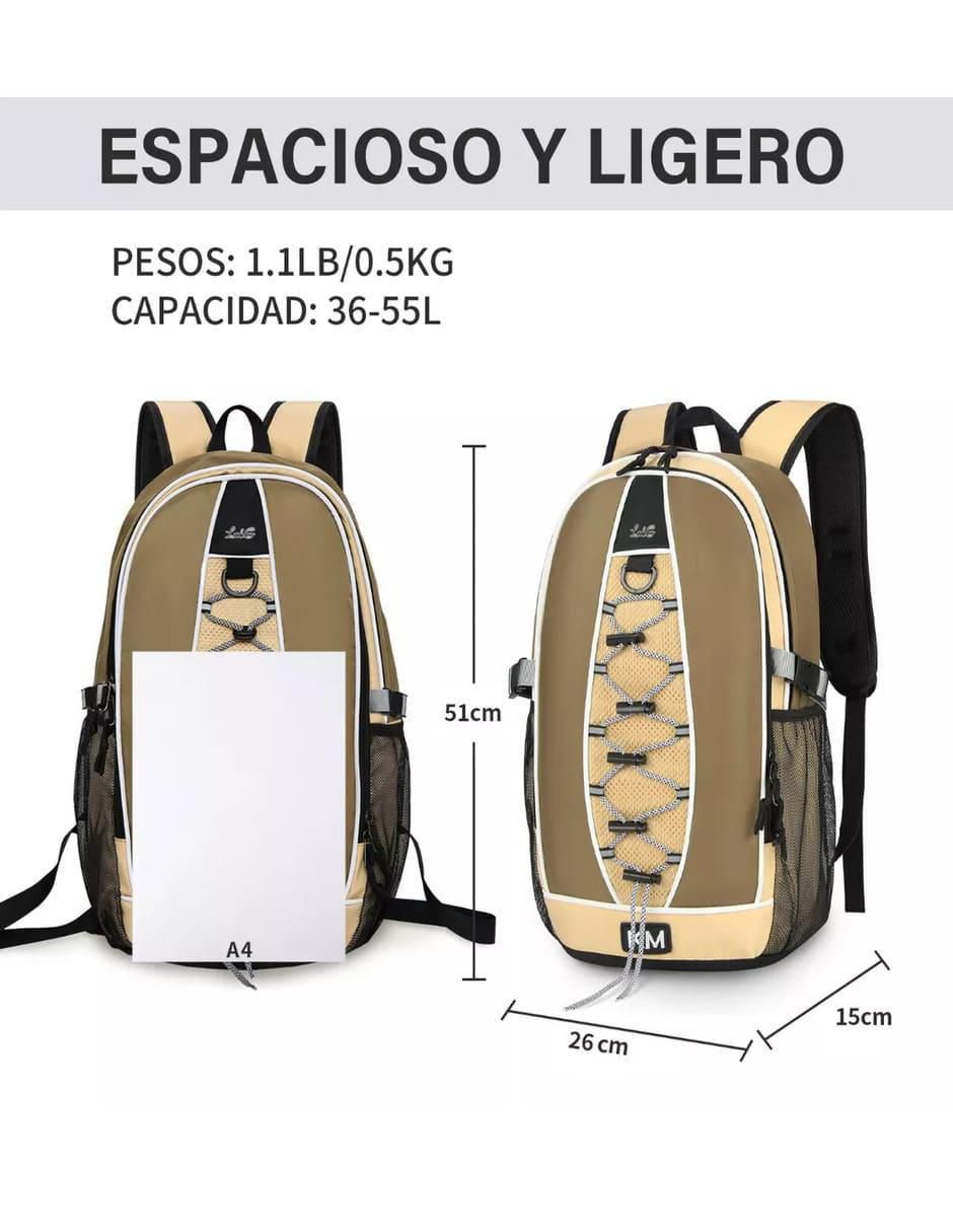 Mochila escolar impermeable para hombre 5