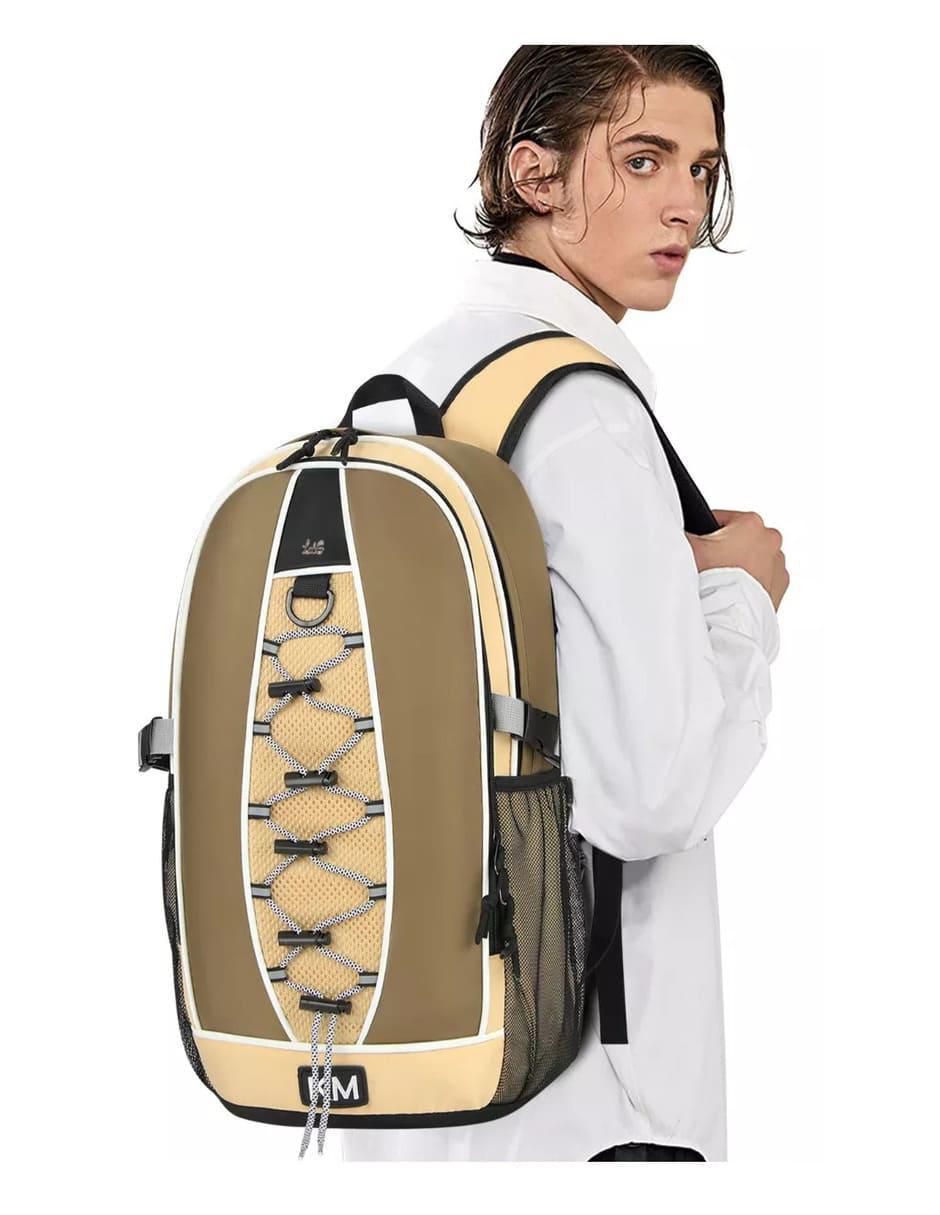 Mochila escolar impermeable para hombre 4