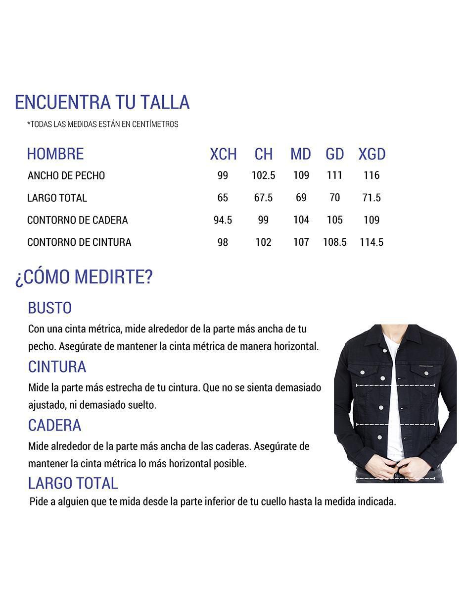Chamarra de mezclilla con bolsillos para hombre 8