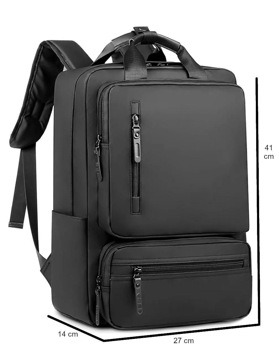 Mochila escolar impermeable para hombre 5