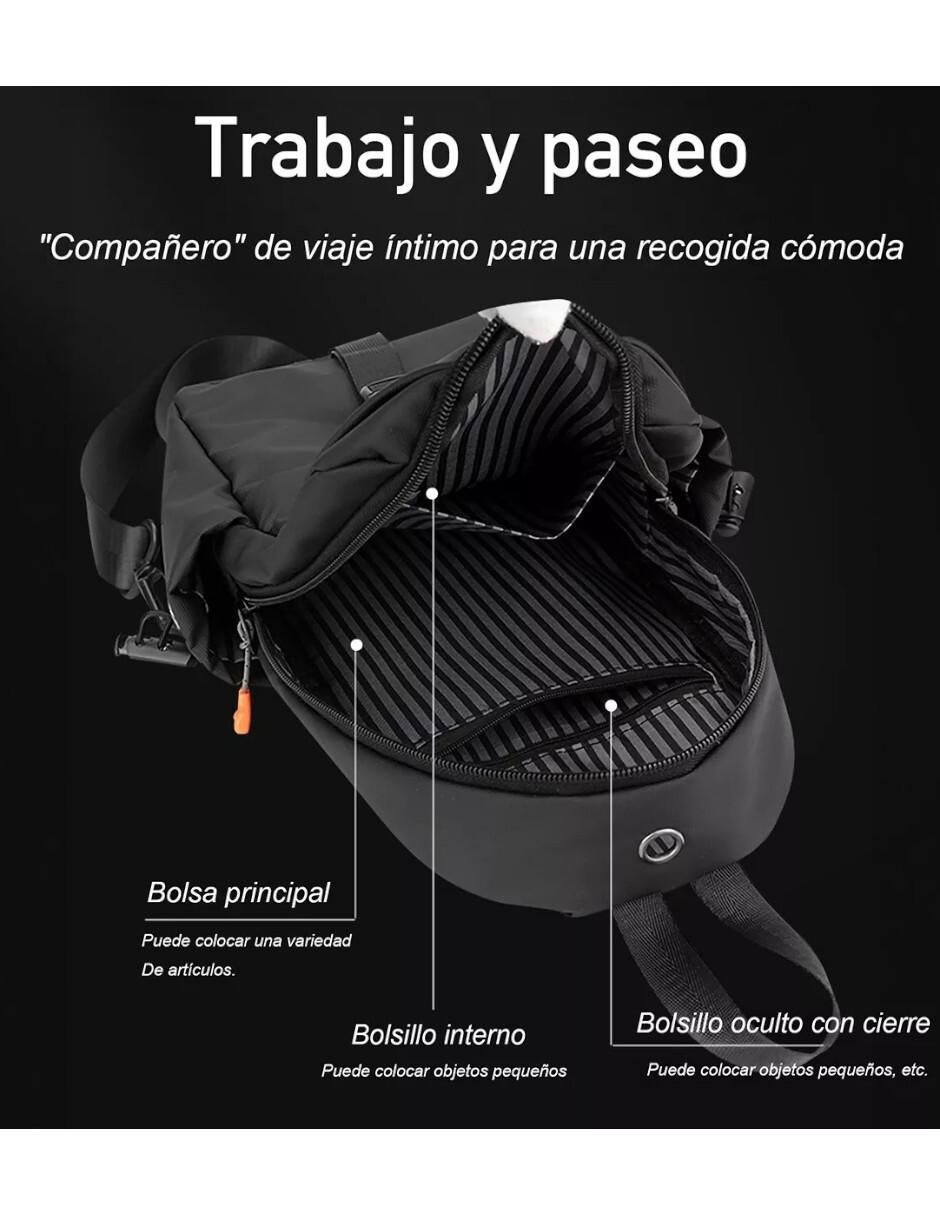 Mochila casual impermeable para hombre 3