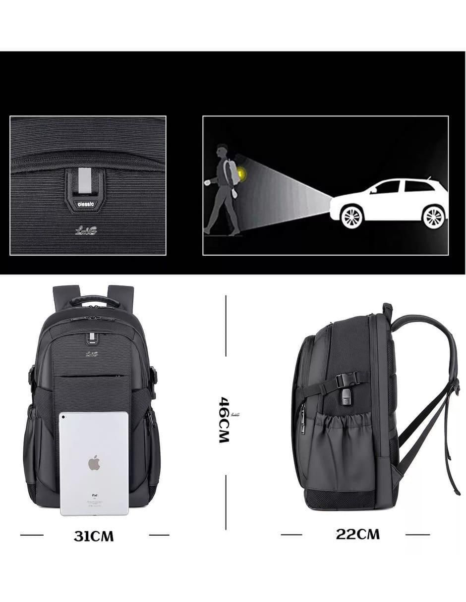 Mochila casual impermeable para hombre 5