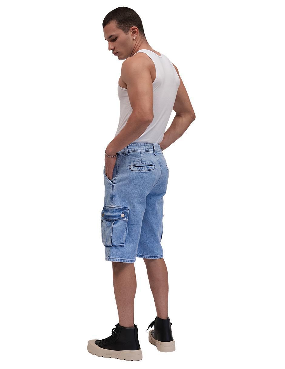 Short de mezclilla para hombre 2
