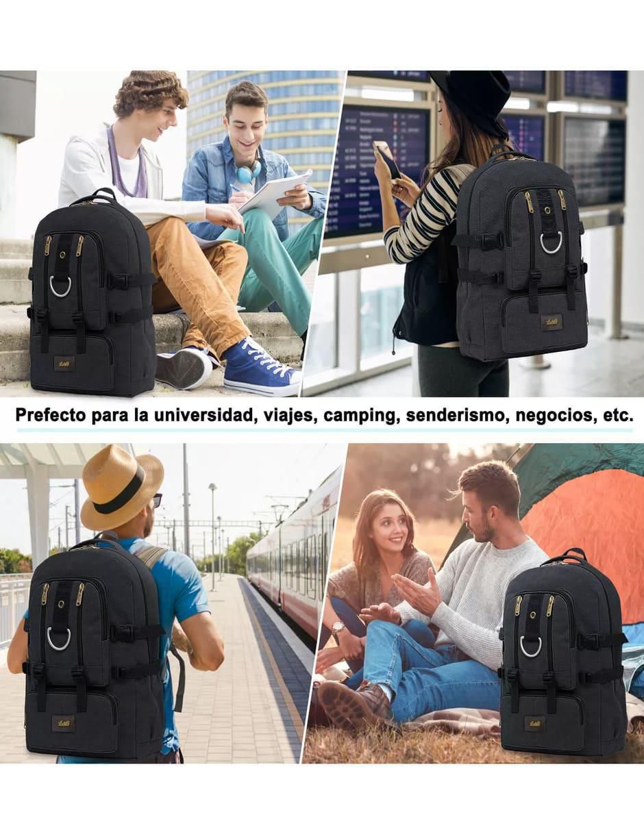 Mochila para viaje impermeable para hombre 7