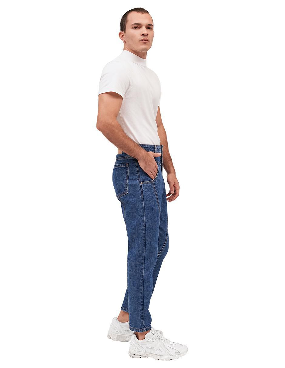 Jeans slim lavado obscuro para hombre 2
