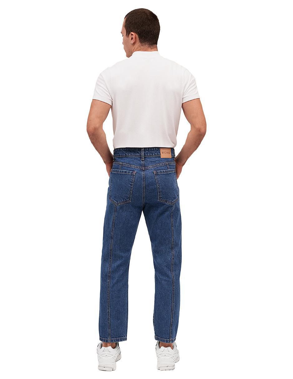 Jeans slim lavado obscuro para hombre 3