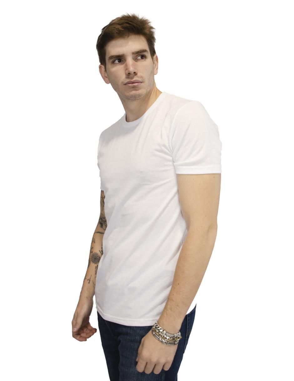 Playera cuello redondo para hombre 4