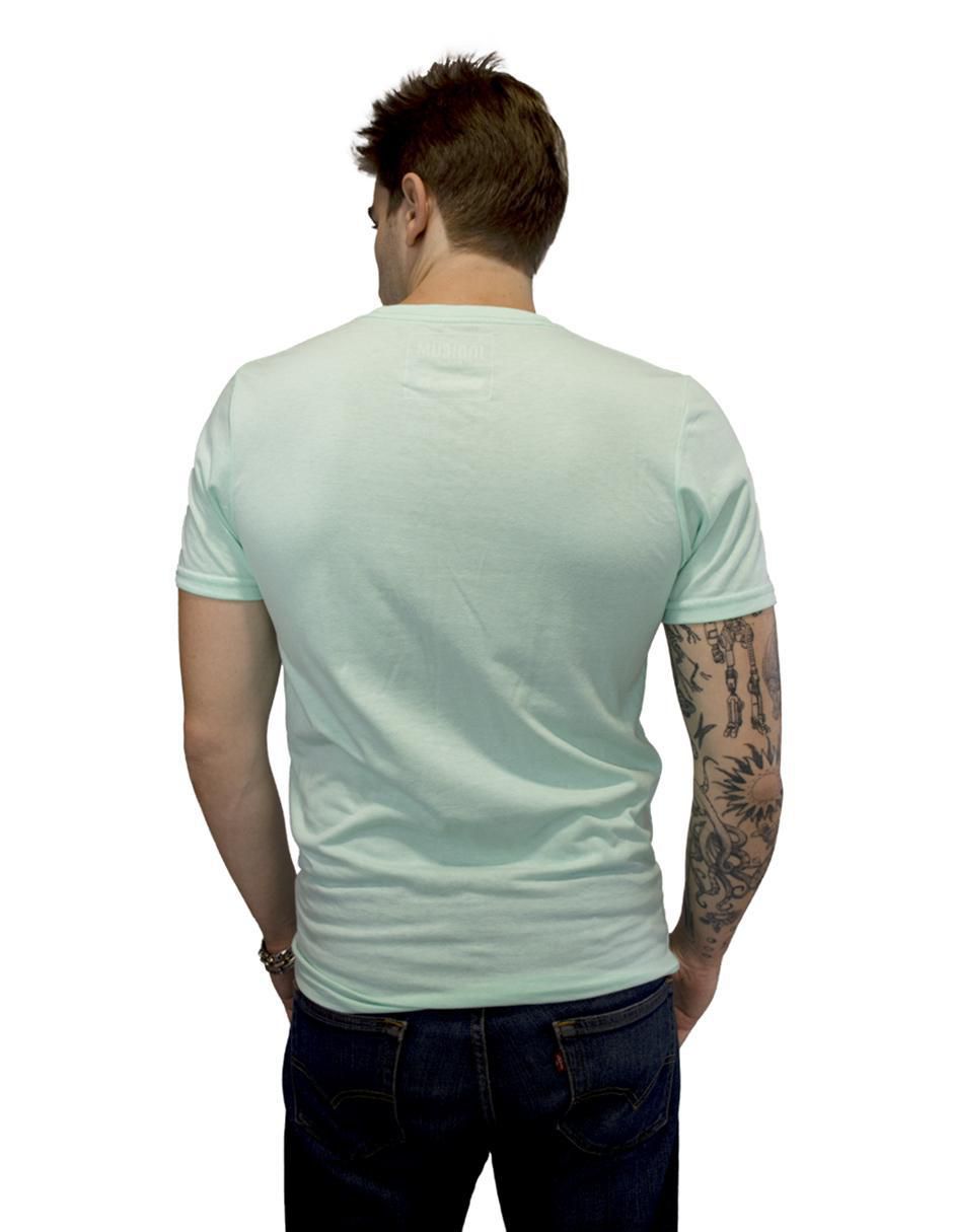 Playera cuello redondo para hombre 4