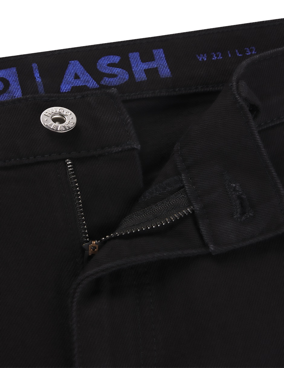 Jeans slim 001 Ash lavado obscuro para hombre 4