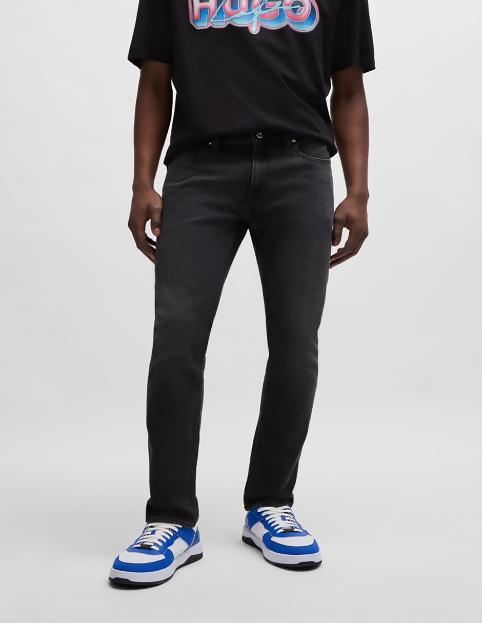 Jeans slim Zane 102 lavado obscuro para hombre