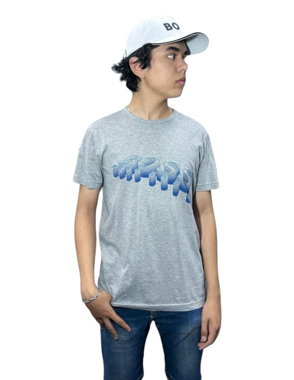 Playera cuello redondo para hombre